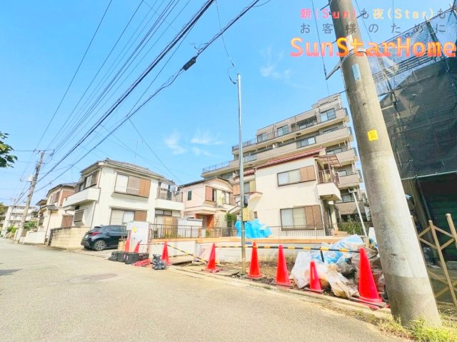 【サンスターホーム】福生市武蔵野台2丁目　オール電化新築戸建の外観