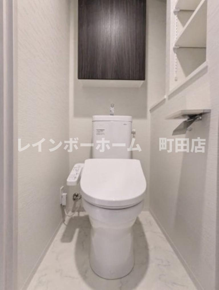 デュオステージ海老名2※初期費用分割後払いサービス利用可能物件のトイレ