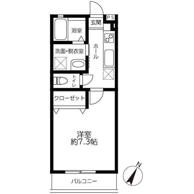 ロワール原木の間取り