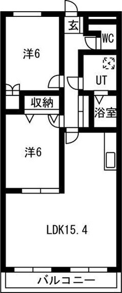 Asobi-PALACE春木白土の間取り