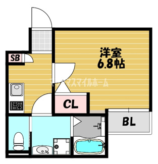 【間取り】 | H-maison門真南Ⅱ