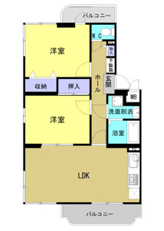 【間取り】 | コーポ・南風 | 【コーポ・南風】