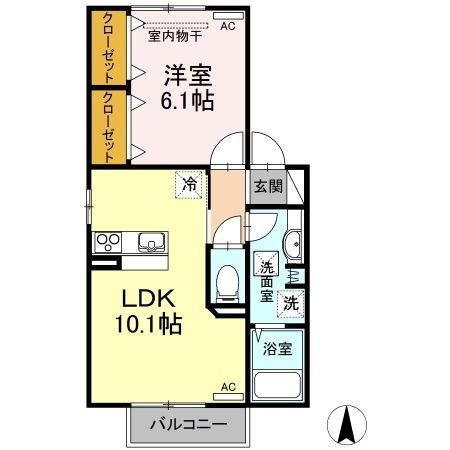 メゾン・グラシアの間取り