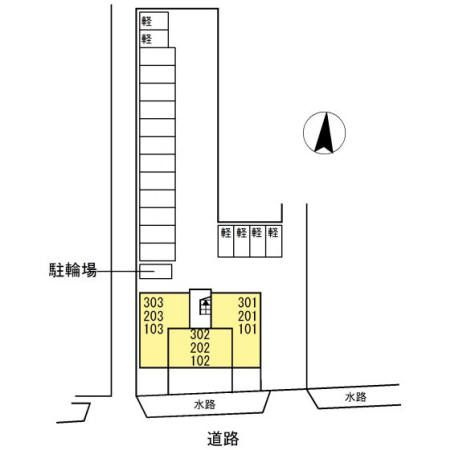 プレーヌの区画図