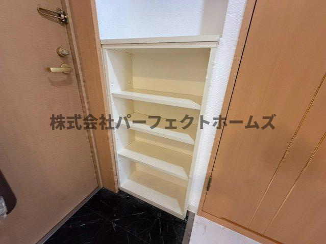 マンション花の収納|専用の収納スペースです