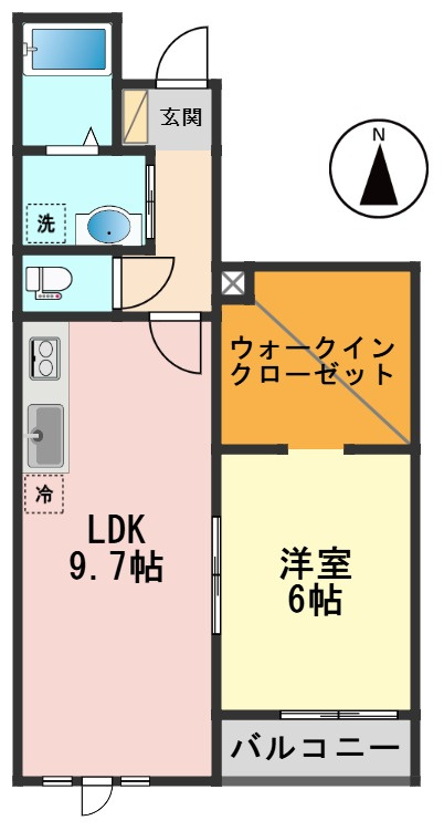 Lanai House 393 Noahの間取り