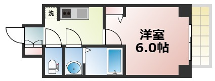 【間取り】 | プレリス大阪今里サヴィア　仲介手数料無料
