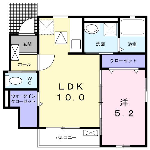 サンビームⅢの間取り