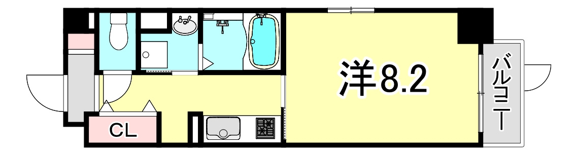 ミルト熊野の間取り