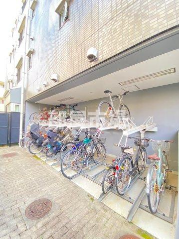 サンピエス根津のその他共用部分|駐輪場