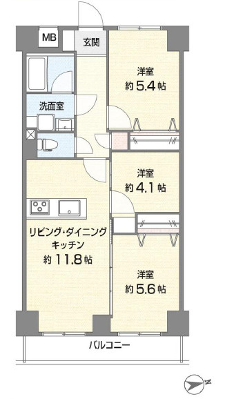 エンゼルハイム東大島第２　12階　最　上階　リ　フォーム済