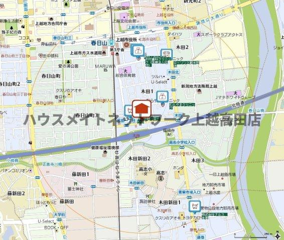 コスモスⅠの地図|位置図