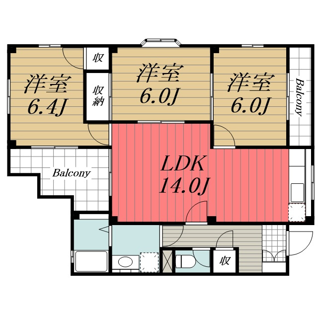 【間取り】