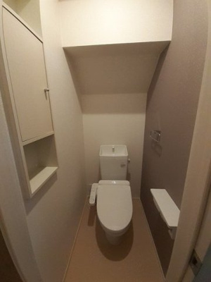 【トイレ】 | ロジュマン堀之内 | 清潔感のあるトイレです