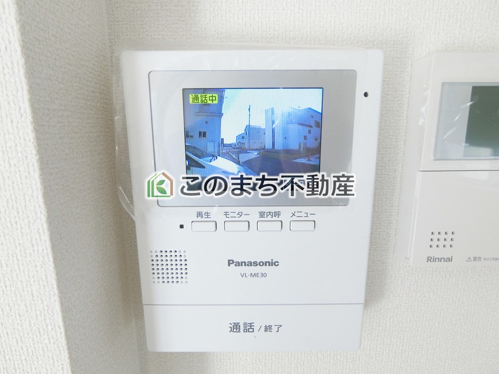 クライン宇都宮市陽南第1期の設備|モニタ付きインターホンで防犯面もしっかり安心♪