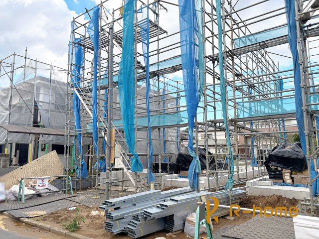 我孫子市若松　新築戸建て　A号棟の外観|ご予約を頂ければ、『平日』はもちろん『早朝』や『夜間』もご見学可能です♪お気軽にお申し付けください♪