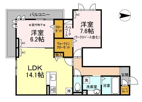 【間取り】 | グランドゥール【名古屋市賃貸・大和リビング】