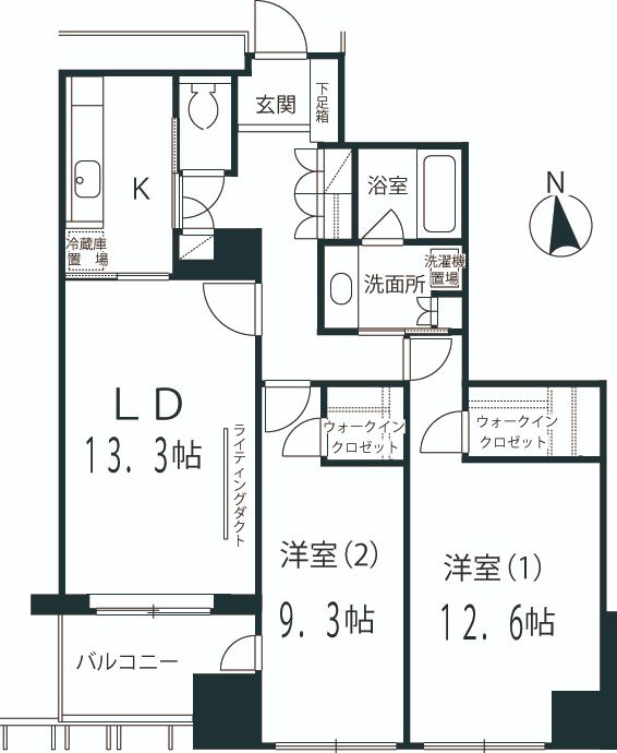 六本木ヒルズレジデンス の間取り