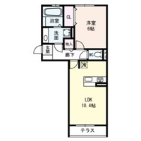 【間取り】 | リベルタ唐崎 | 間取り図です。