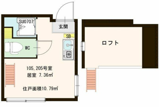 【間取り】 | メゾン・プーラ豊島 | 間取図