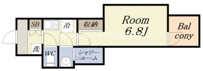 【間取り】 | ファーストフィオーレ九条Ⅱ