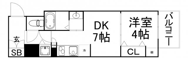 【間取り】 | S-FORT都島内代