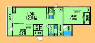 【間取り】 | イヴレーア橋本