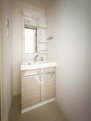 CREST TAPP名古屋山王の洗面所|忙しい朝には欠かせない洗面所です