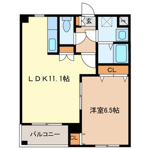 ピュアクレセントの間取り