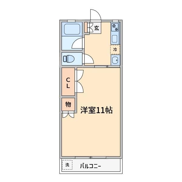 鈴木ハイツの間取り