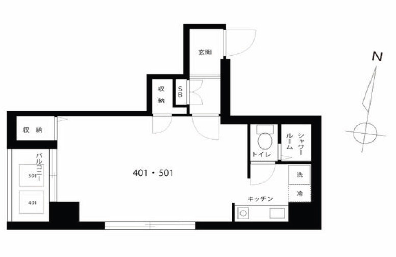 LEOROSA本所の間取り