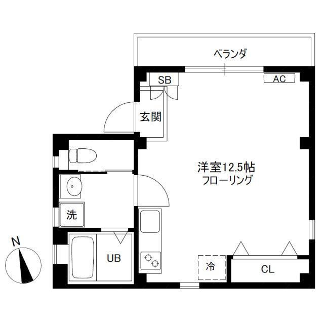 ハイム芙蓉の間取り
