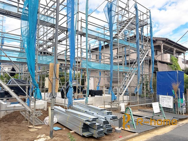我孫子市若松　新築戸建て　B号棟の外観|ご予約を頂ければ、『平日』はもちろん『早朝』や『夜間』もご見学可能です♪お気軽にお申し付けください♪