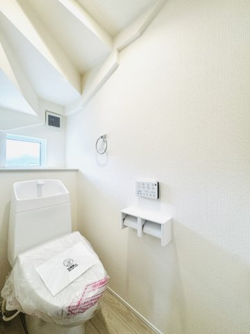 Cradle Garden玉村町立石24-1期　新築住宅 1号棟のトイレ