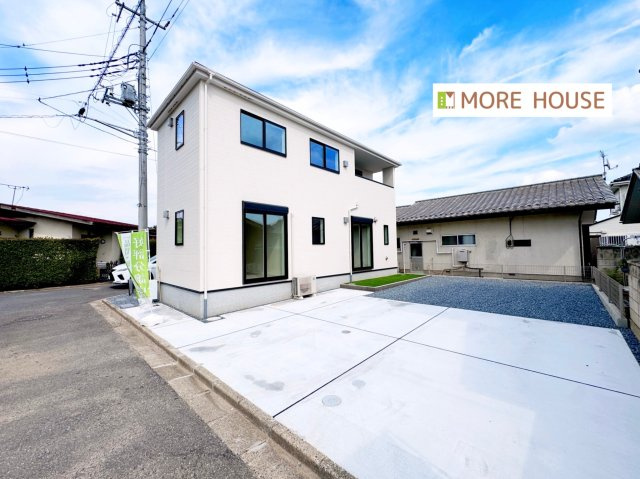Cradle Garden玉村町立石24-1期　新築住宅 1号棟の外観