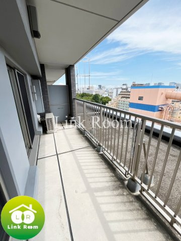 プレノ清澄庭園のバルコニー