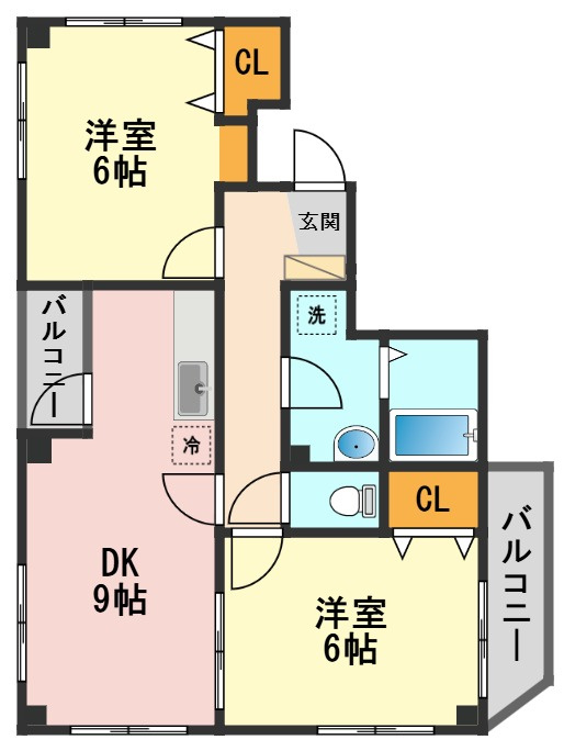 ロイヤルハイツドモンの間取り