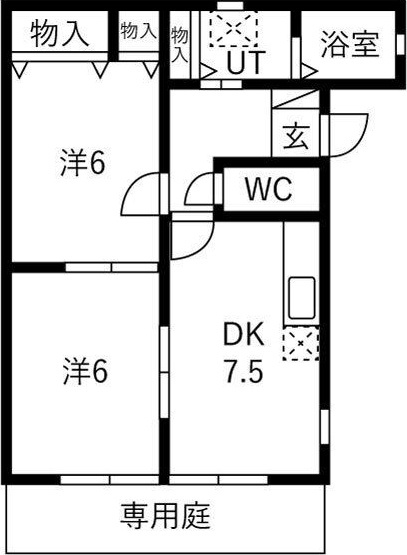 パレロワイヤルの間取り