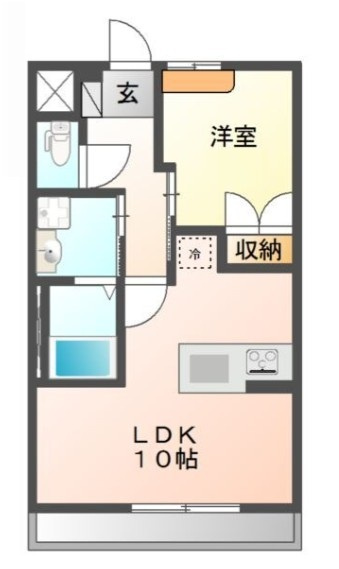 ベルセ（Ｂercer）の間取り