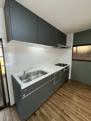 【キッチン】 | 【リフォーム住宅】中古一戸建　玉島八島　4LDK | キッチンは新品に交換済みです。