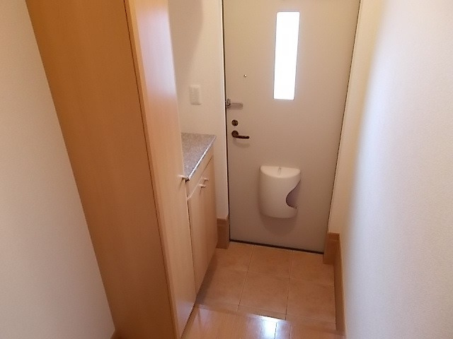 パークハイツ西田Ⅱの玄関