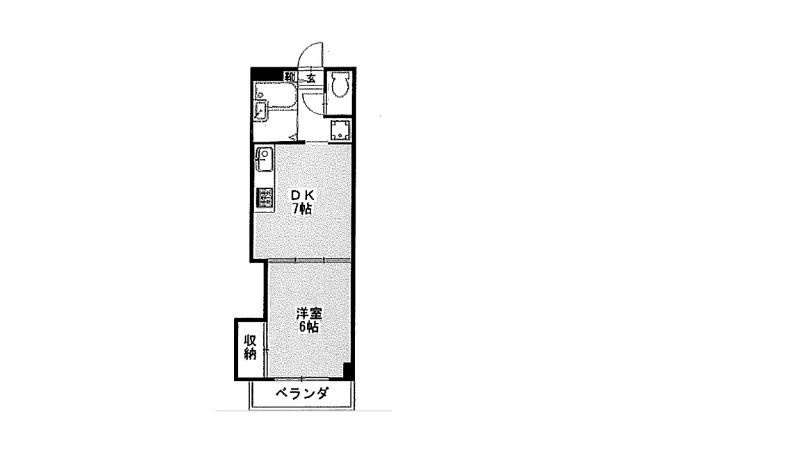 シテ・ラピーヌ南行徳の間取り