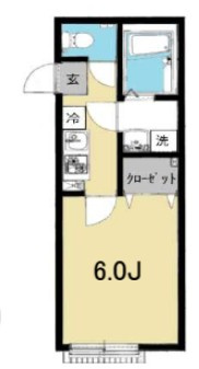サンズパーク六実 特典：仲介手数料が無料です!!の間取り