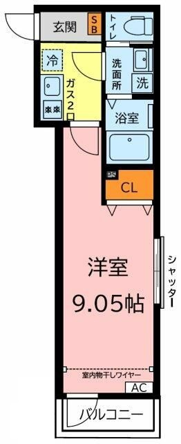エスパーダ川口芝の間取り|間取りです。