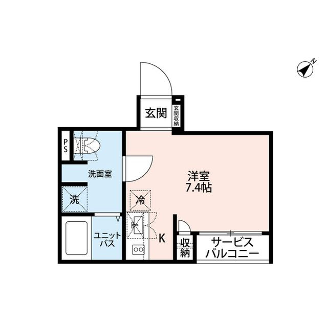 アルテール尾久の間取り
