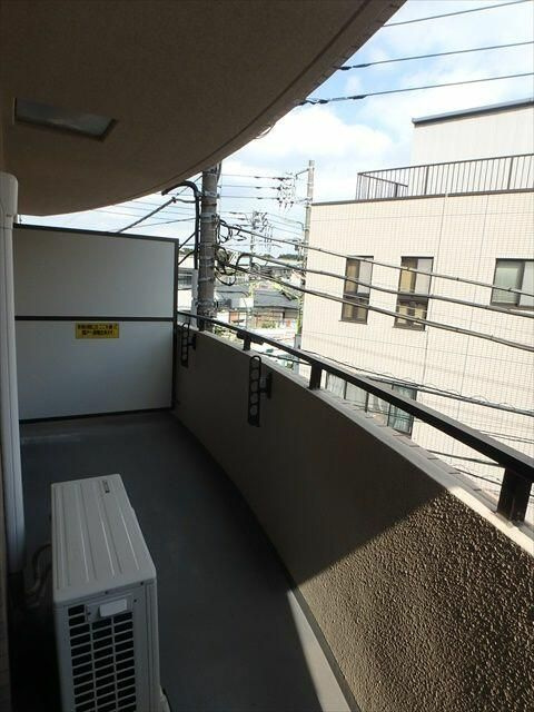 ボナール桜新町のバルコニー
