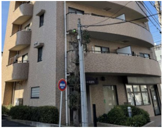 ボナール桜新町のエントランス