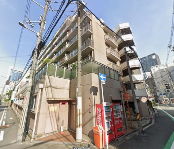 肥後橋シティハイツの外観