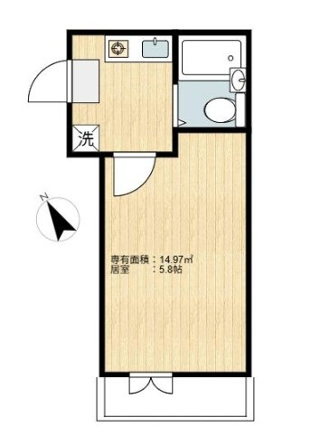 イルヴィラージュ平井の間取り