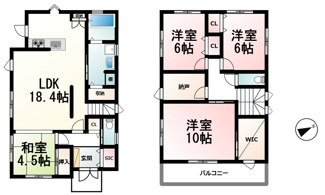 【間取り】 | 守山市小島町